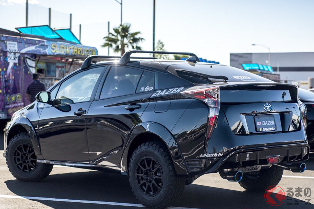 世界が注目 トヨタ プリウスsuv 爆誕 オフ顔でアゲアゲ仕様にイメチェン ゴツいプリウスが誕生した理由とは くるまのニュース 世界が注目 トヨタ プリウスsuv 爆誕 オフ顔でアゲアゲ仕様にイメチェン ゴツいプリウスが誕生した理由とは くるまのニュース