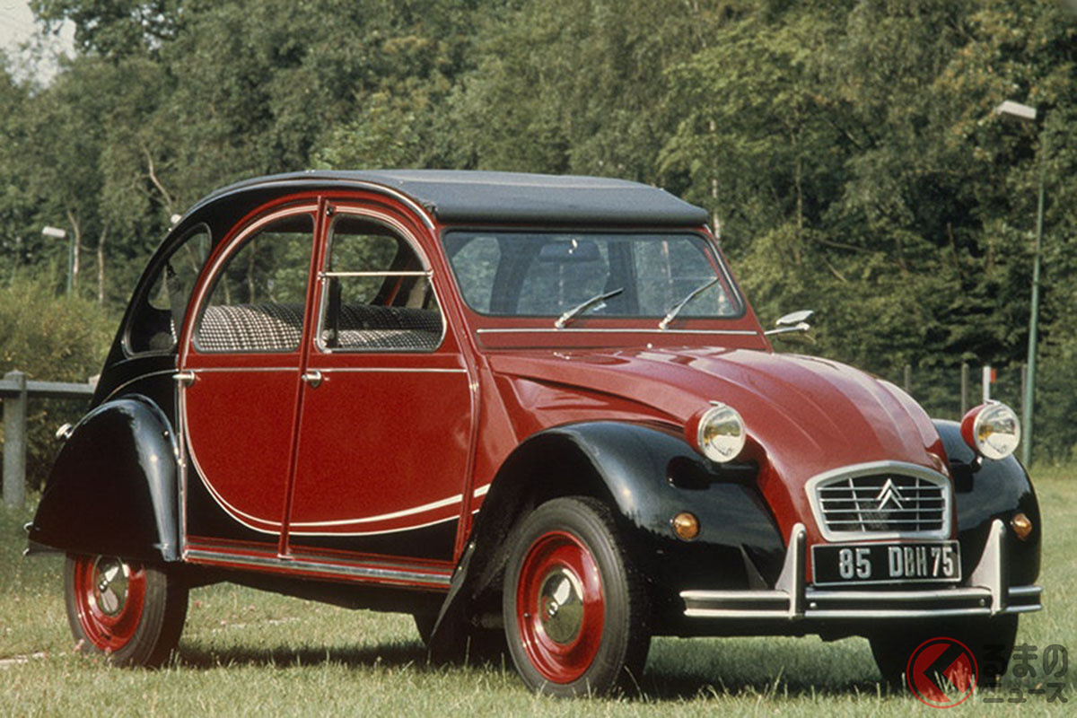 シトロエン2CV最終期の限定版「チャールストン」は、日本にも数多く上陸している