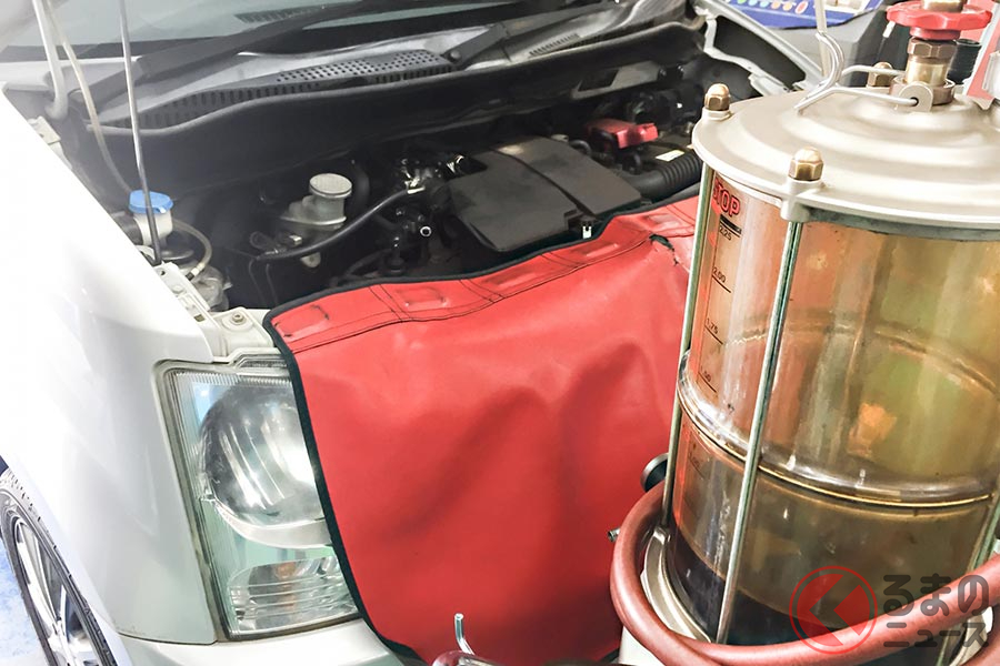 エンジンオイル交換