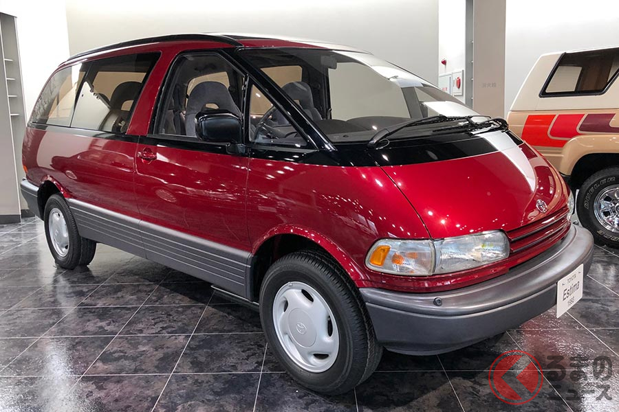 ミニバン人気の火付け役「エスティマ」(初代)