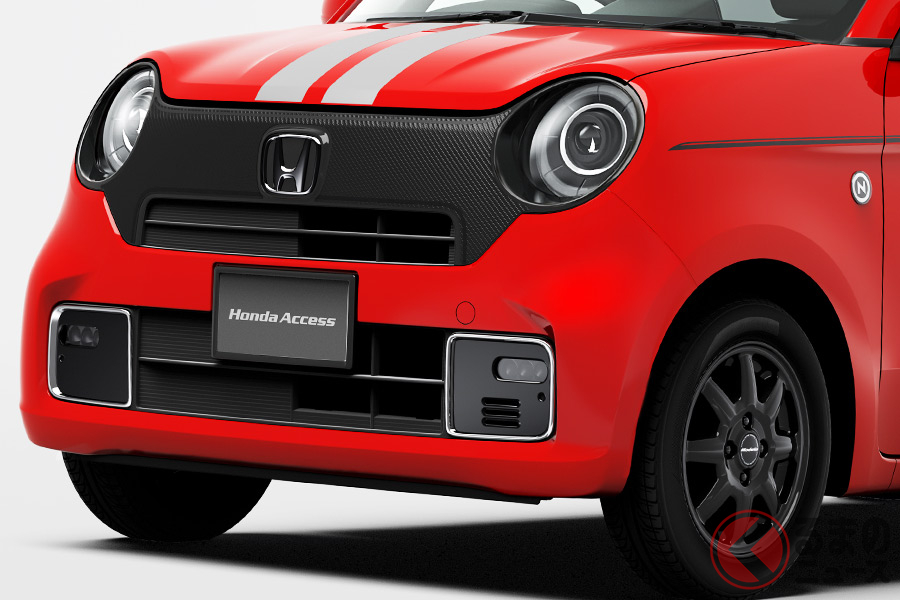 2020年秋に復活するホンダ「N-ONE」(画像はホンダアクセス用品装着車)