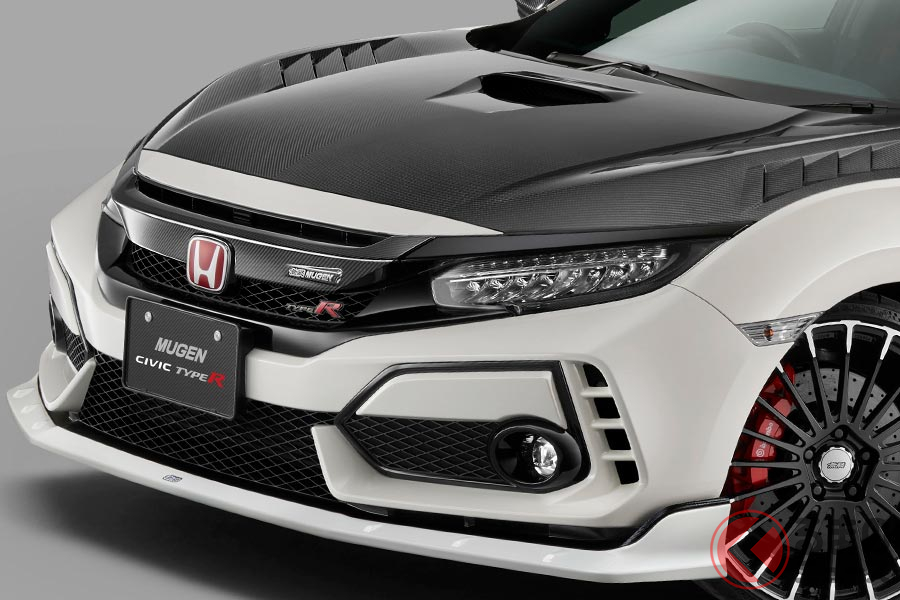 ホンダ新型「シビックタイプR」(無限パーツ装着)