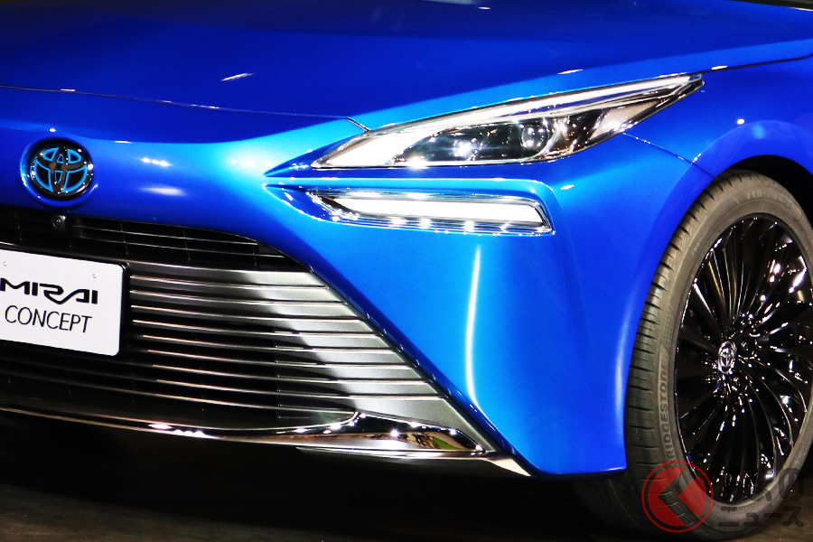 東京モーターショー2019で世界初公開された「ミライ コンセプト」