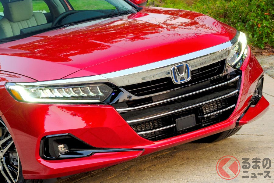 グリルがワイドになったホンダ「アコード 2021年モデル」