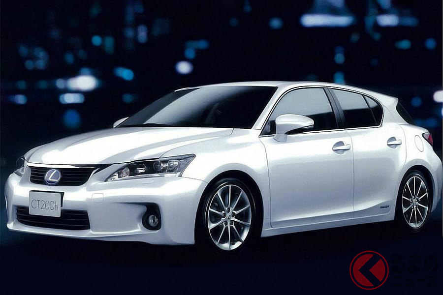 スピンドルグリルではないレクサス「CT」