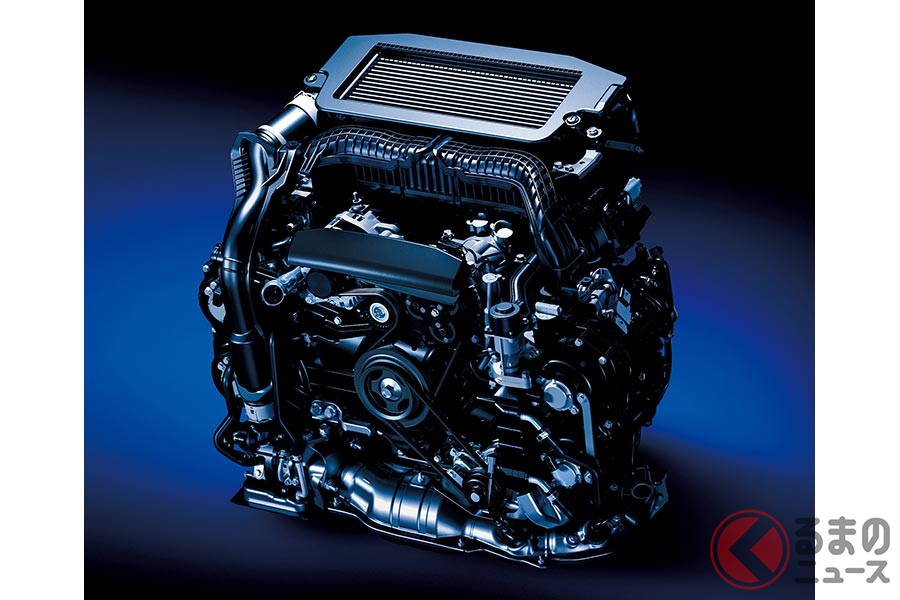 新開発の1.8リッター直噴ターボエンジン(CB18型)