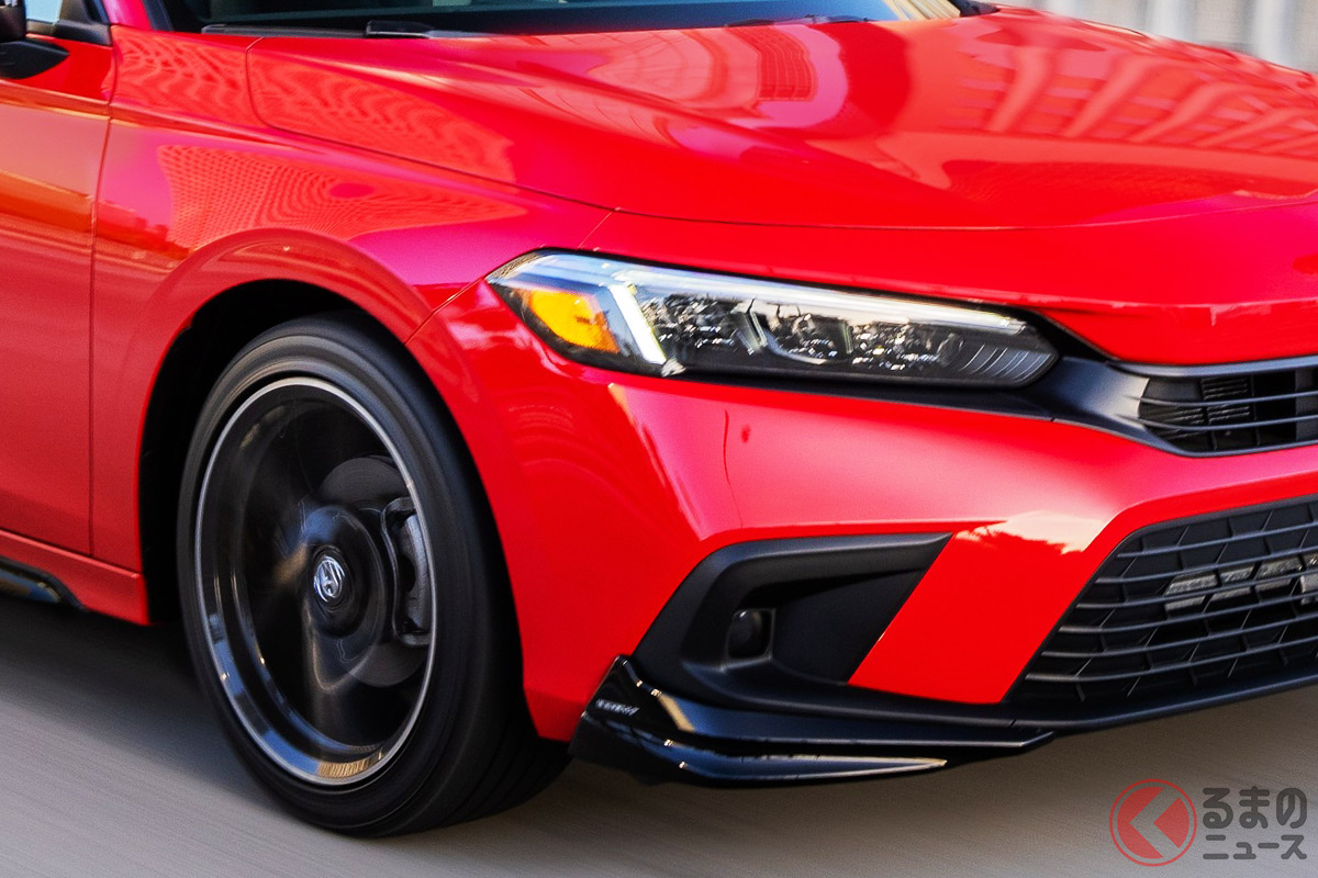 トランスミッションはCVTのみで、1.5リッターターボと2リッターNAが設定される北米仕様のホンダ新型「シビックセダン」