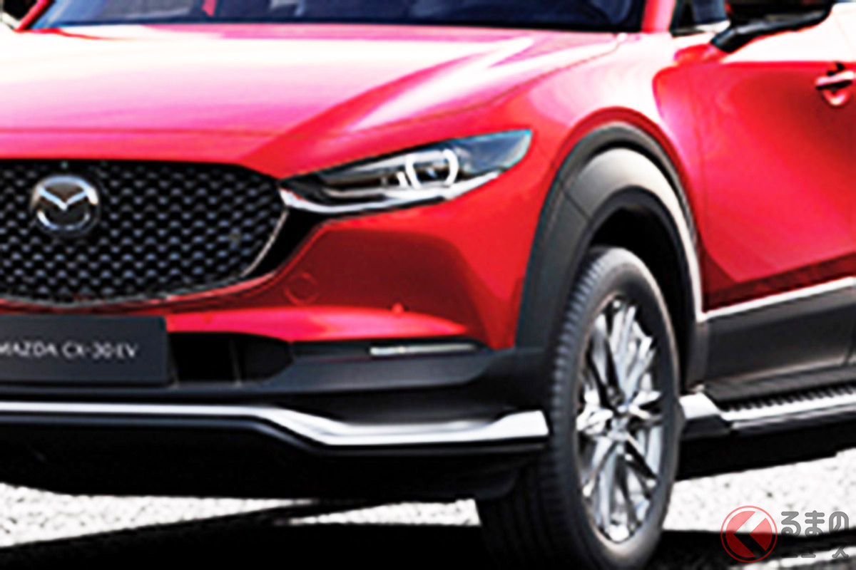 マツダ新型「CX-30 EV」(画像:長安マツダ公式ウェブサイト)