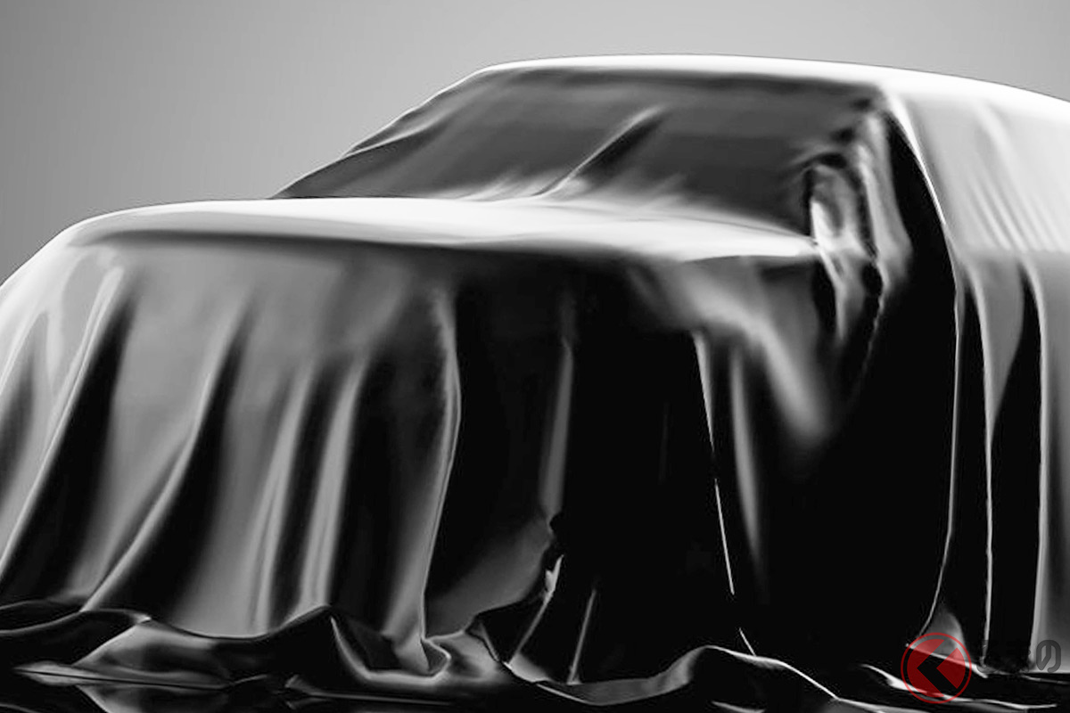 マツダの欧州法人がSNSで公開したアンベール前の新型「CX-60」(画像:マツダの欧州公式ツイッターより)