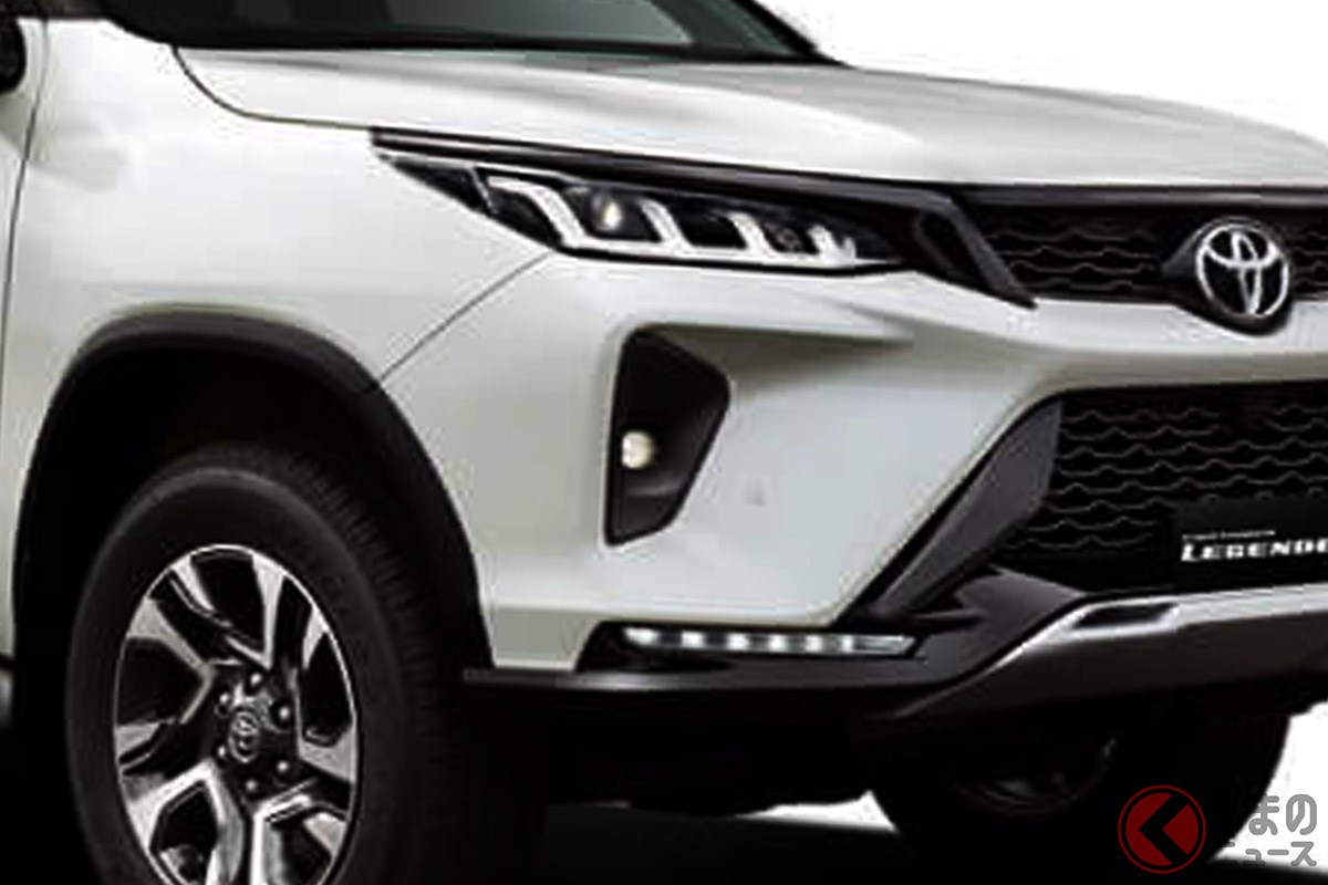 インド仕様のトヨタ「レジェンダー」4WD仕様