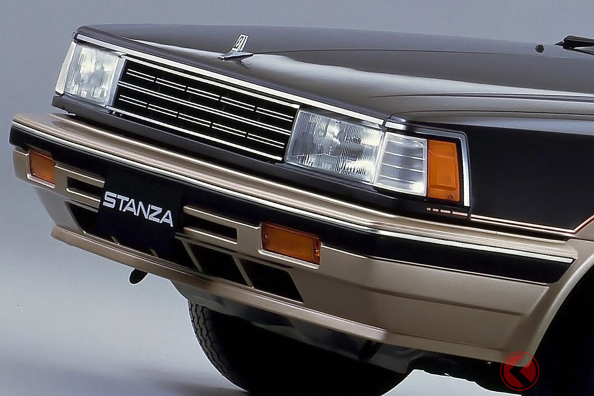 欧州車をイメージさせるデザインを採用した「スタンザFX ハッチバック」