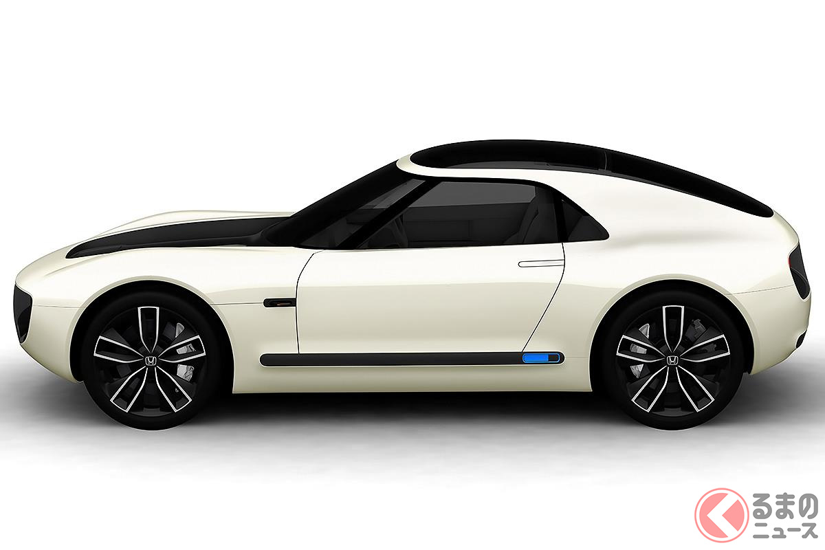 往年のFRスポーツカーをイメージしたデザインのEV「スポーツEVコンセプト」