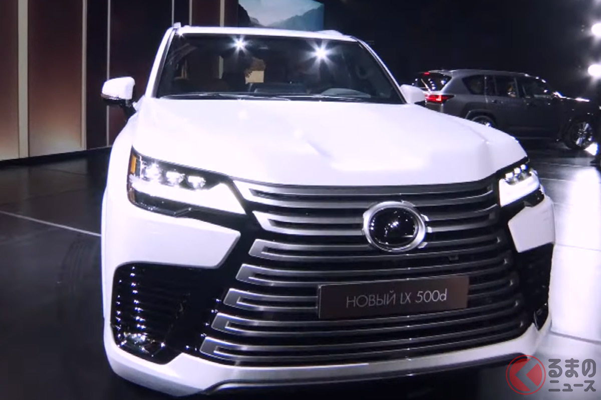 レクサス新型 Lx500d 世界初公開 V6ディーゼルターボ搭載の最上級suv 露でお披露目 くるまのニュース レクサス新型 Lx500d 世界初公開 V6ディーゼルターボ搭載の最上級suv 露でお披露目 くるまのニュース