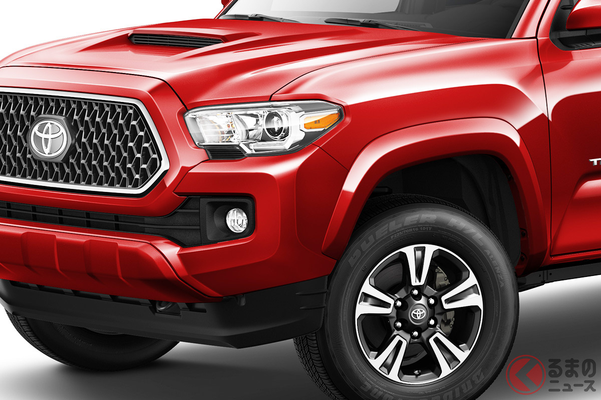 キャンピングカー「タコジラ(Tacozilla)」のベースとなるトヨタ「タコマ」