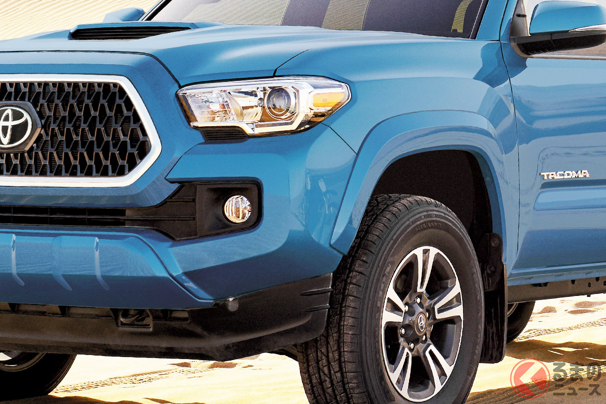 キャンピングカー「タコジラ(Tacozilla)」のベースとなるトヨタ「タコマ」