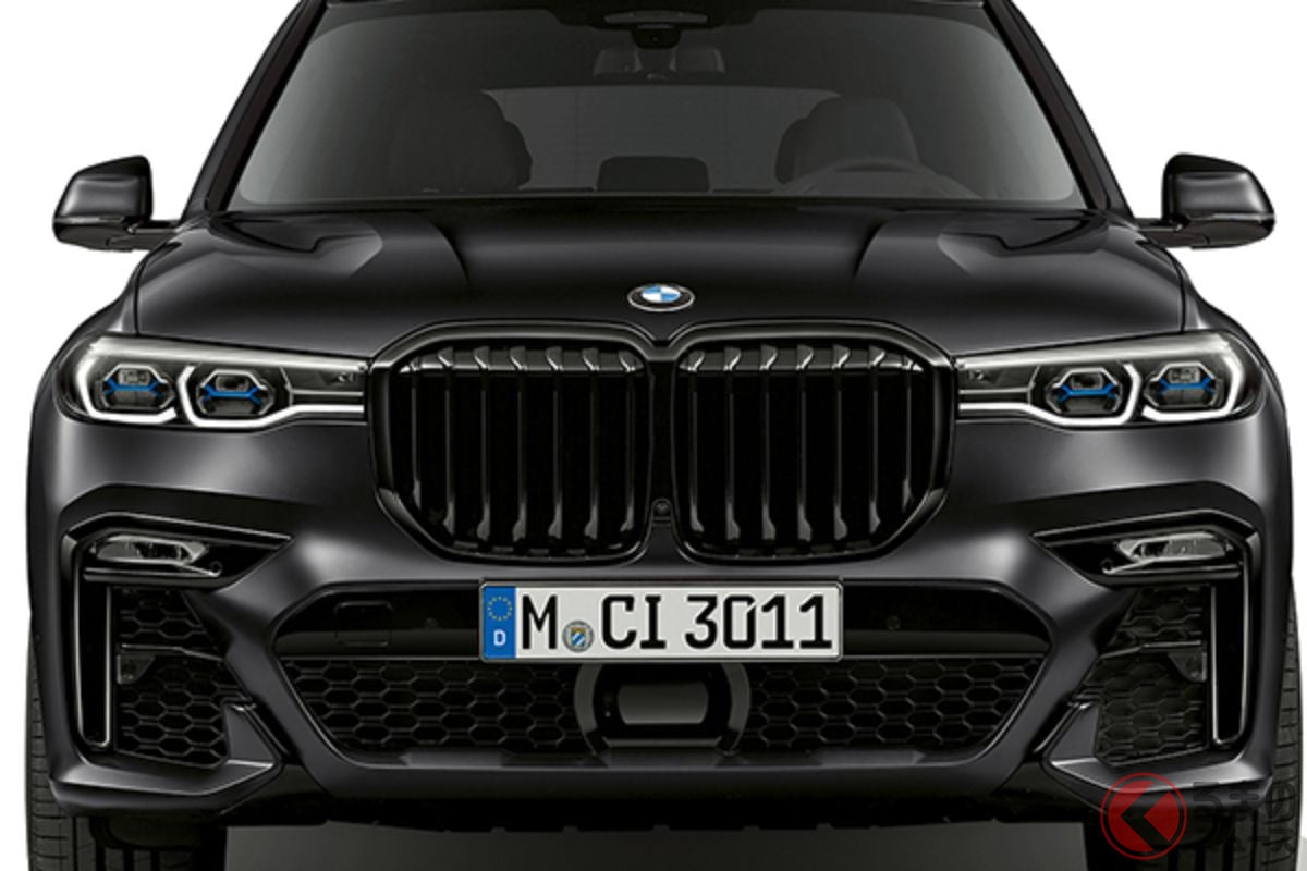 BMW X7の限定車「X7 Edition in Frozen Black Metallic（X7 エディション イン フローズンブラックメタリック）」