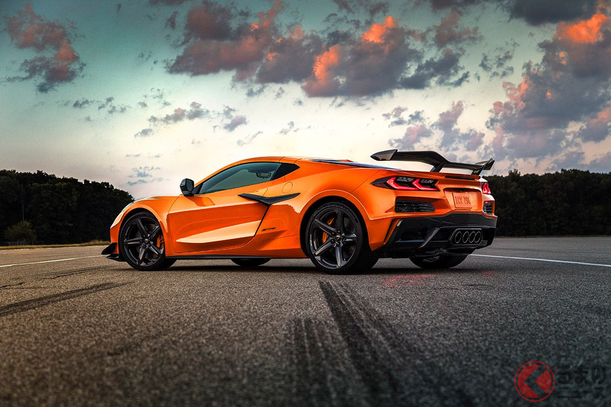 アメリカンスーパーカー 新型シボレー コルベットz06 世界初公開 新型v8エンジンは自然吸気で670馬力 くるまのニュース アメリカンスーパーカー 新型シボレー コルベットz06 世界初公開 新型v8エンジンは自然吸気で670馬力 くるまのニュース