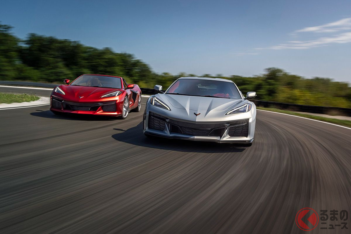 アメリカンスーパーカー 新型シボレー コルベットz06 世界初公開 新型v8エンジンは自然吸気で670馬力 くるまのニュース アメリカンスーパーカー 新型シボレー コルベットz06 世界初公開 新型v8エンジンは自然吸気で670馬力 くるまのニュース