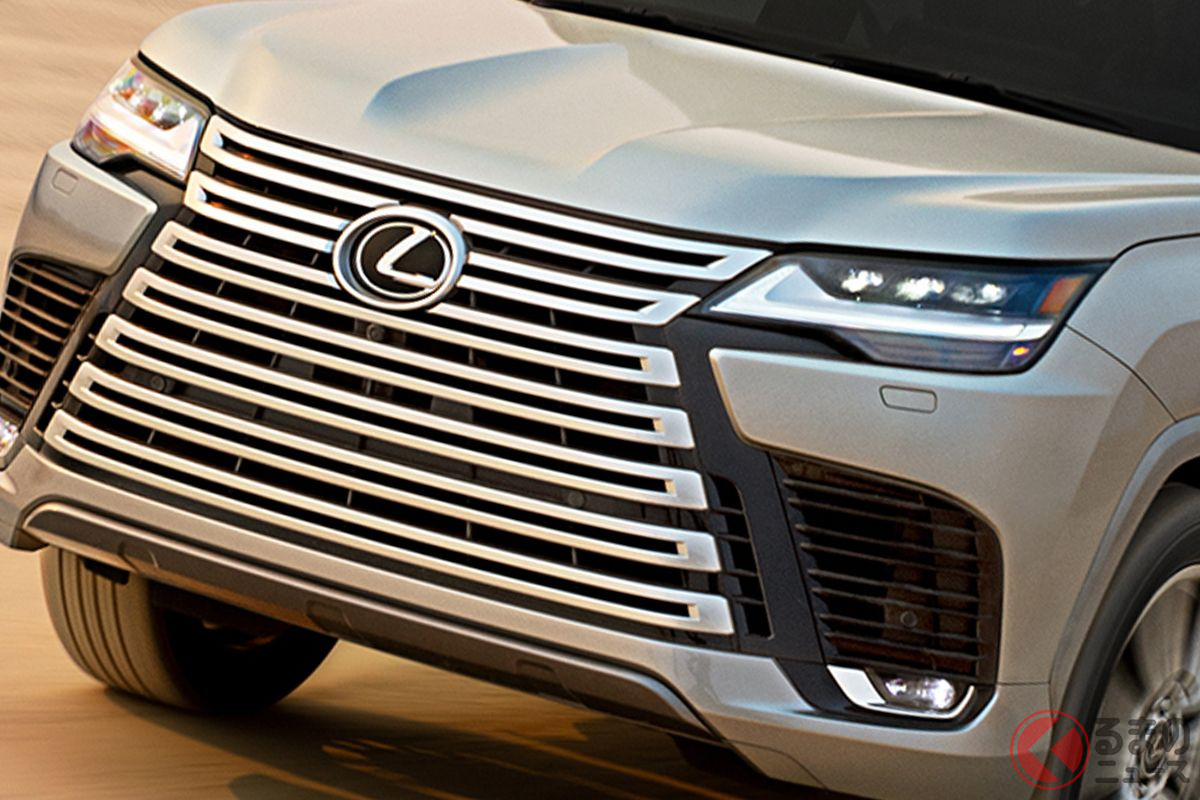 10月14日に世界初公開されたレクサス新型「LX600」