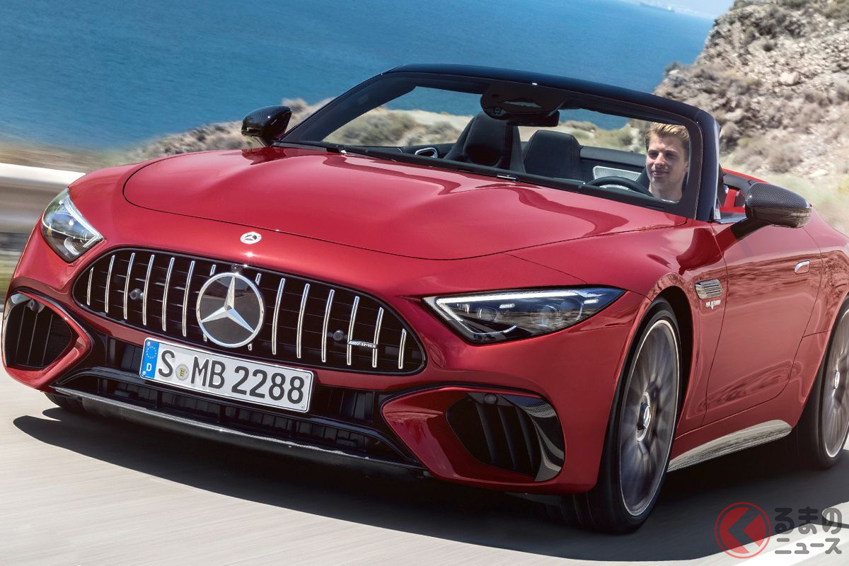 新型メルセデスAMG 「SL63 4MATIC+」の走り