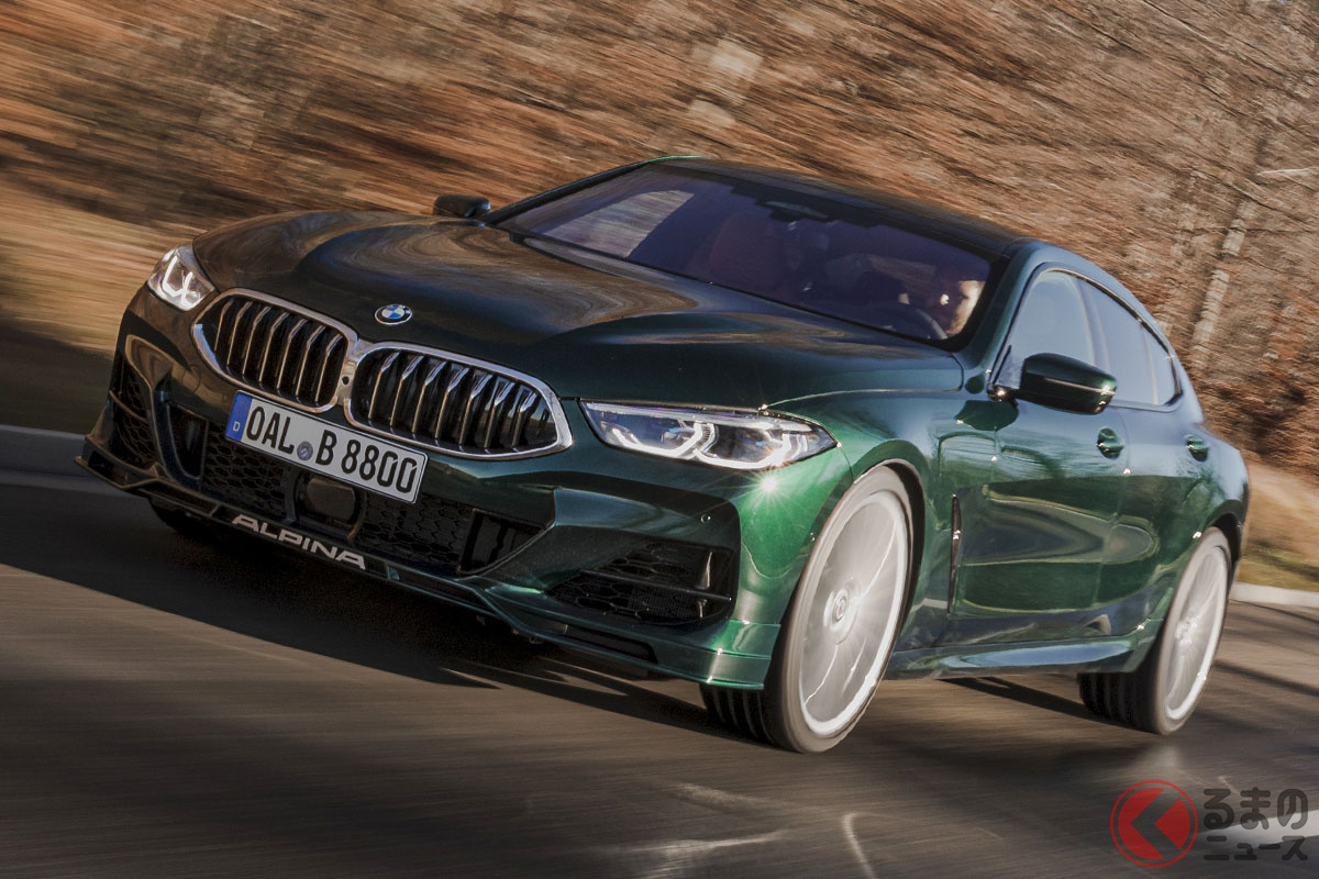 アルピナ「B8 グランクーペ オールラッド」のライバルは、「パナメーラ」や「DB11」だ