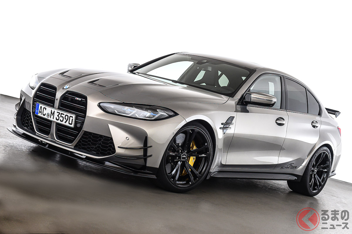 今回追加された「M3」用のアイテムは、基本的には「M4」に準じたエアロパーツとなっているようだ