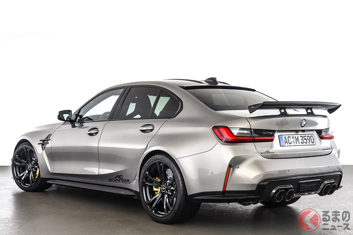ACシュニッツァーは、最新「M3」を快適な乗り心地を持つ日常的なクルマであると同時に、コーナリングやレースに適したスポーツカーに仕立てた