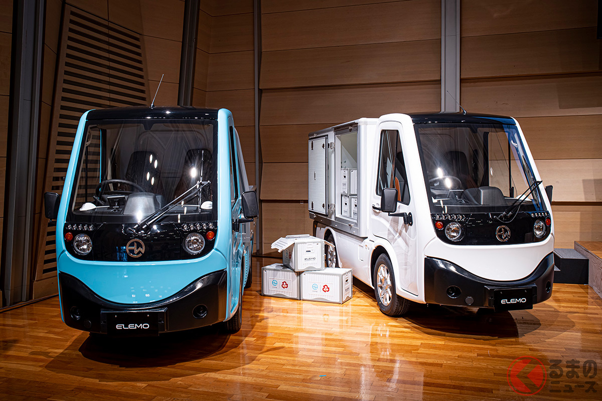 2021年7月24日に発売された新型商用EV「エレモ」