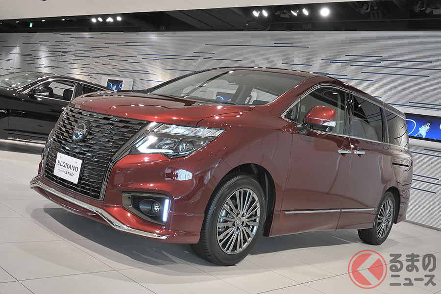 マイナーチェンジによって固定ユーザーのみならず新規ユーザーも微増している新型エルグランド