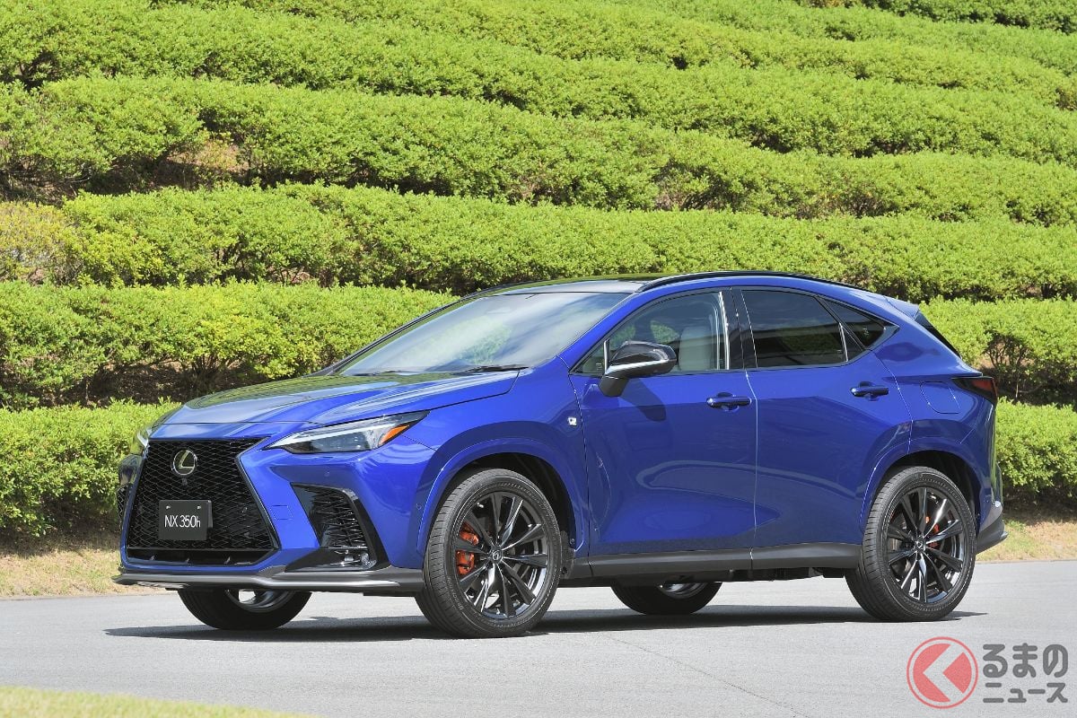 レクサス「NX」(画像は「NX 350h F SPORT」)