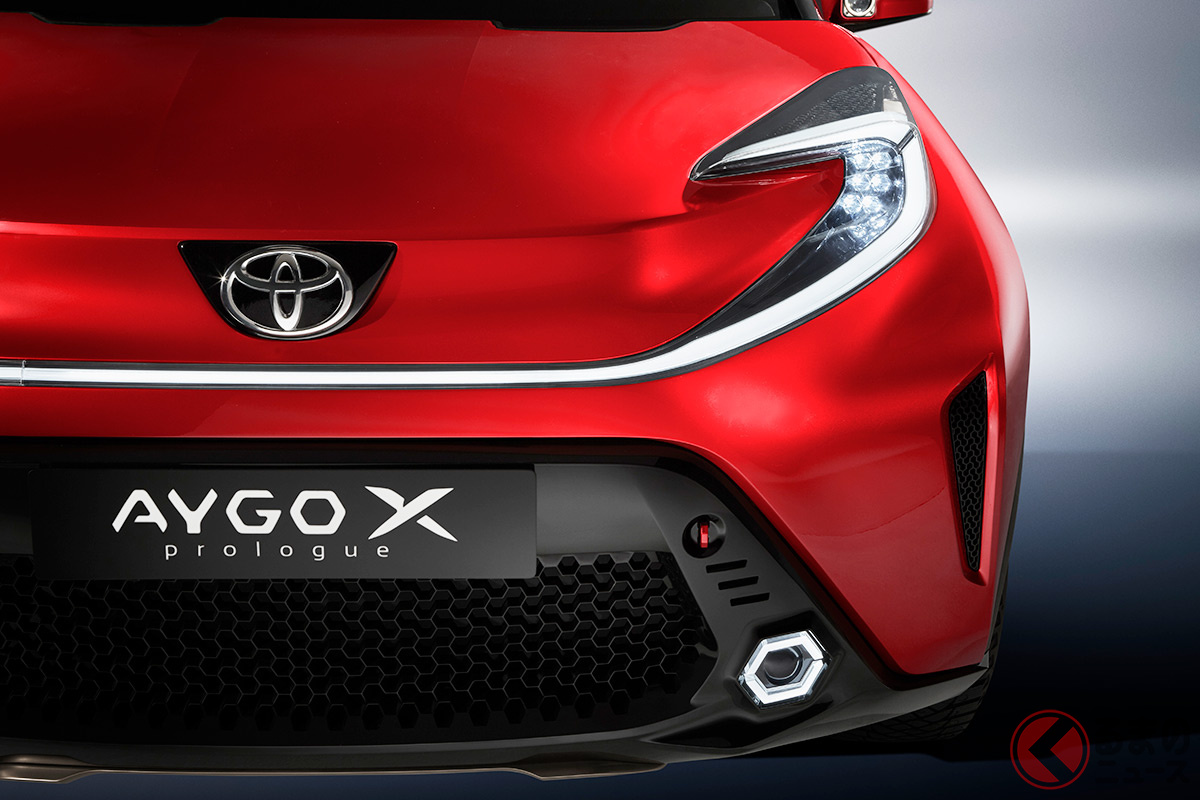 11月に世界初公開される新型「アイゴクロス」のコンセプトモデル