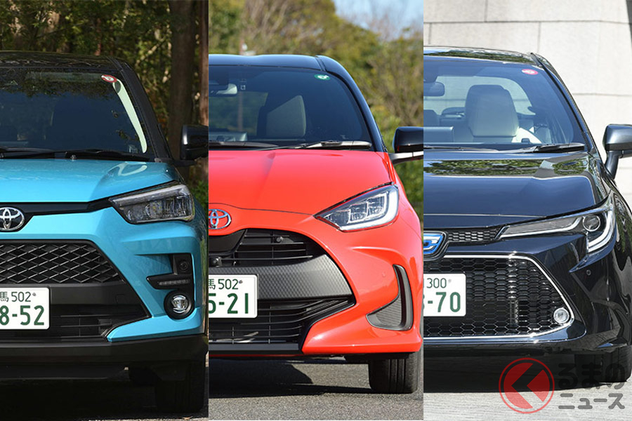 今年は、トヨタの3車種が年間王者を争うのか?