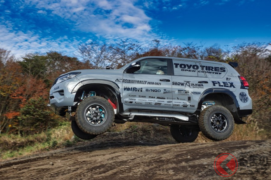 トヨタ ランドクルーザープラド(FLEX SHOW AIKAWA Racing with TOYO TIRES仕様)