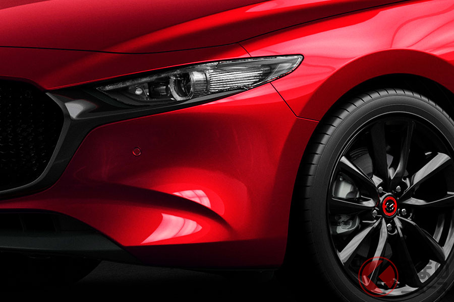 商品改良を受けた「マツダ3」