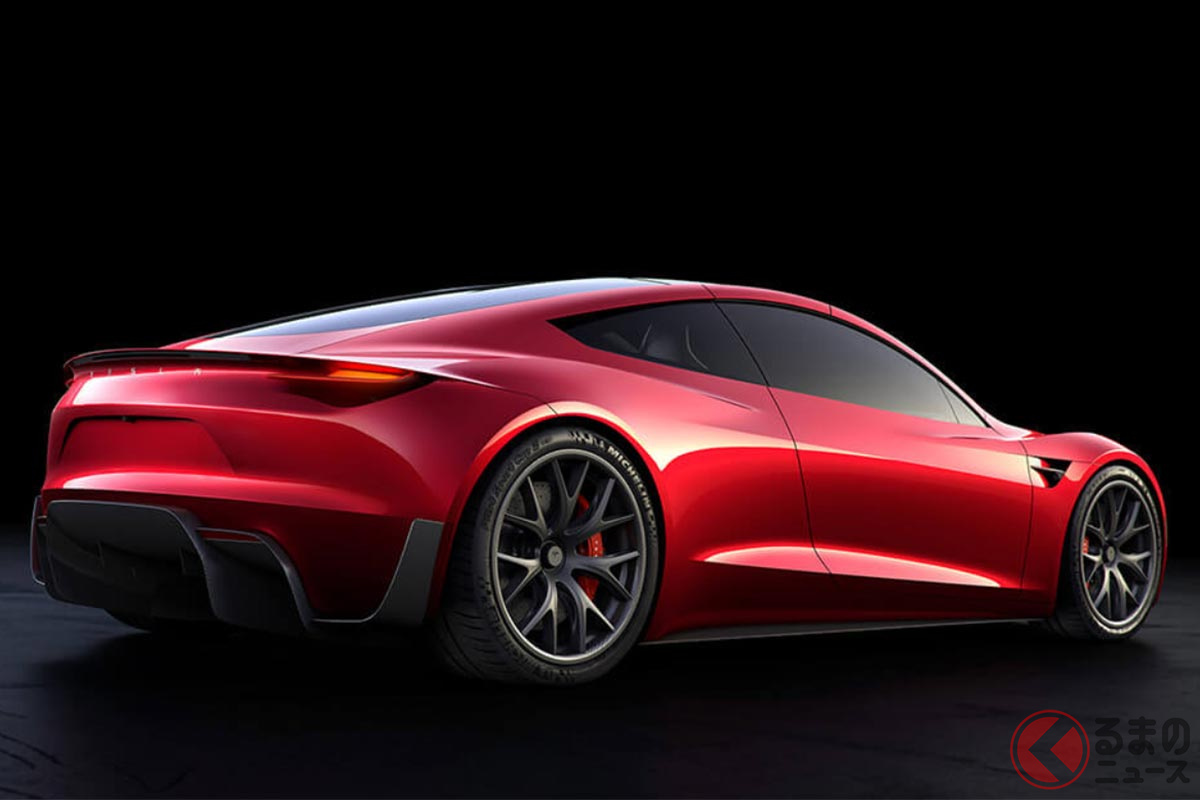 0 96km H加速1 1秒 テスラ新型 ロードスター スペースx 仕様の加速力がとにかくスゴい くるまのニュース 0 96km H加速1 1秒 テスラ新型 ロードスター スペースx 仕様の加速力がとにかくスゴい くるまのニュース