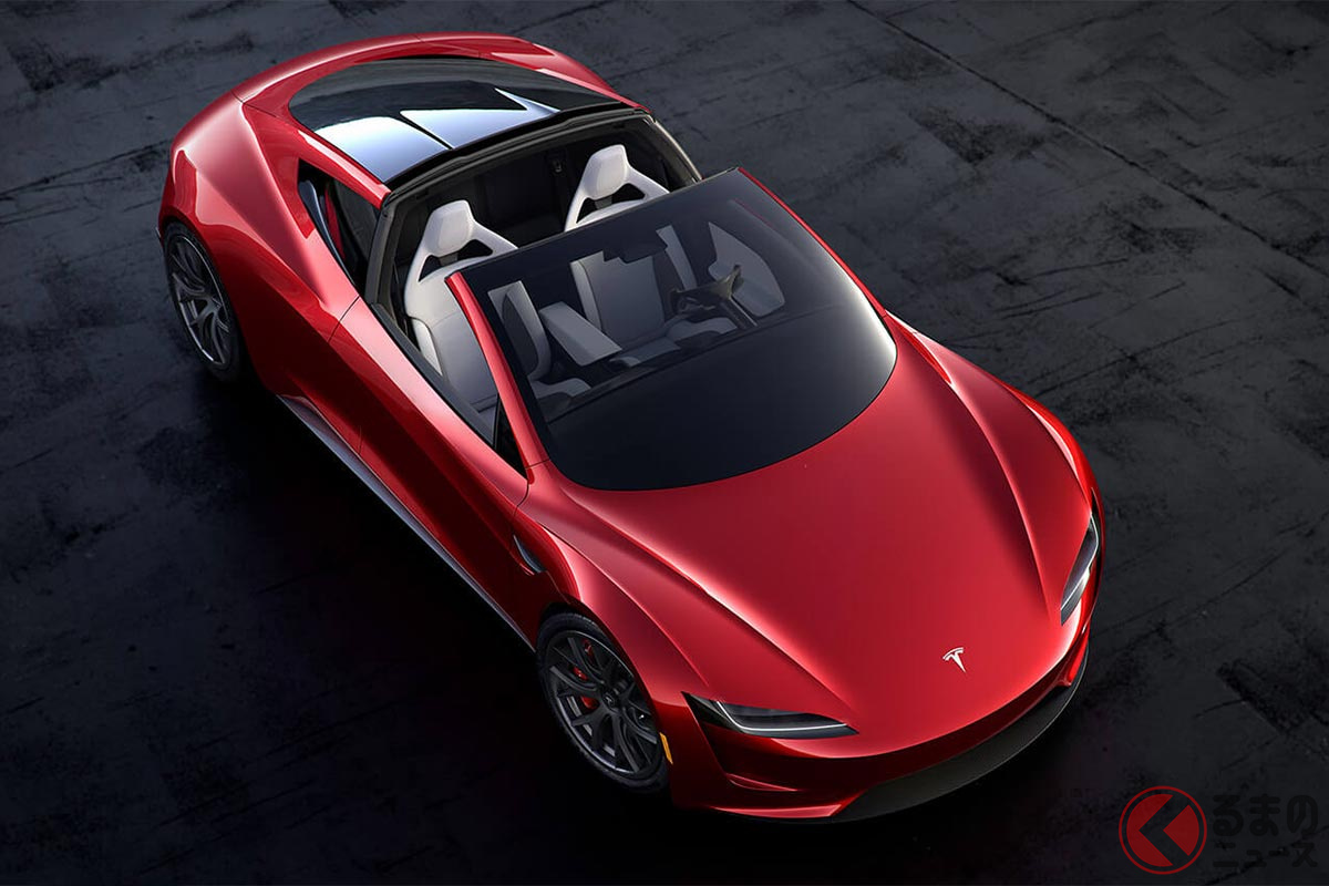 0 96km H加速1 1秒 テスラ新型 ロードスター スペースx 仕様の加速力がとにかくスゴい くるまのニュース 0 96km H加速1 1秒 テスラ新型 ロードスター スペースx 仕様の加速力がとにかくスゴい くるまのニュース