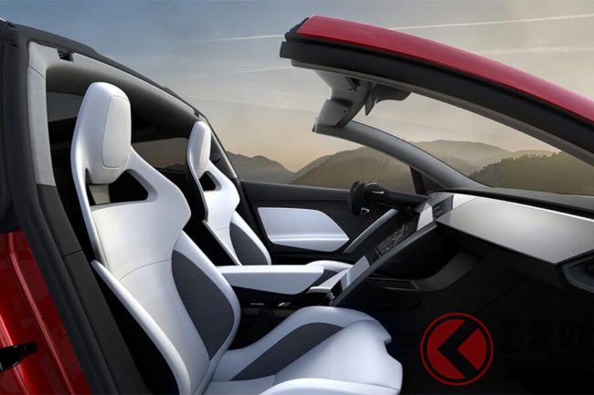 0 96km H加速1 1秒 テスラ新型 ロードスター スペースx 仕様の加速力がとにかくスゴい くるまのニュース 0 96km H加速1 1秒 テスラ新型 ロードスター スペースx 仕様の加速力がとにかくスゴい くるまのニュース