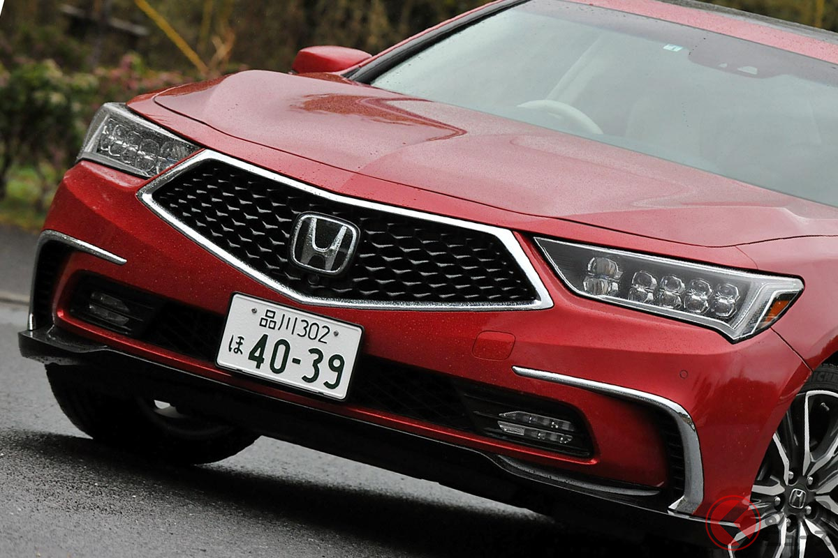 ホンダ「レジェンド」はレベル3の自動運転が可能になる(写真は現行モデル)