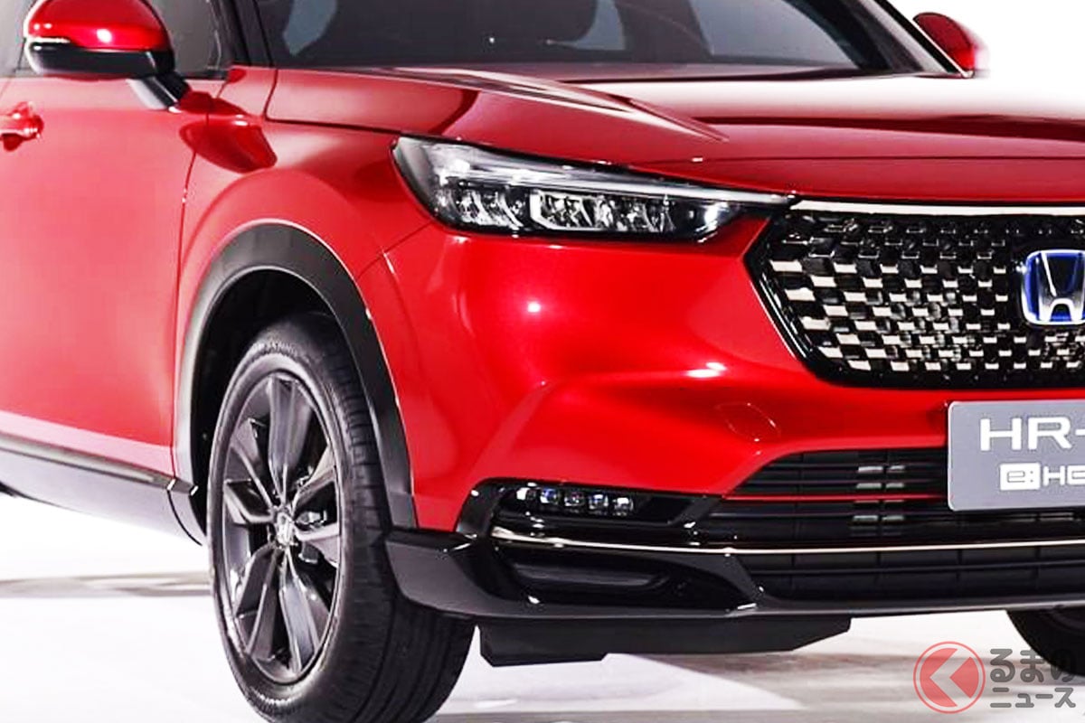 ホンダがほぼ新型 ヴェゼルrs を世界初公開 鮮烈レッドの新型suv Hr V Rs は精悍黒グリルが魅力的 くるまのニュース ホンダがほぼ新型 ヴェゼルrs を世界初公開 鮮烈レッドの新型suv Hr V Rs は精悍黒グリルが魅力的 くるまのニュース