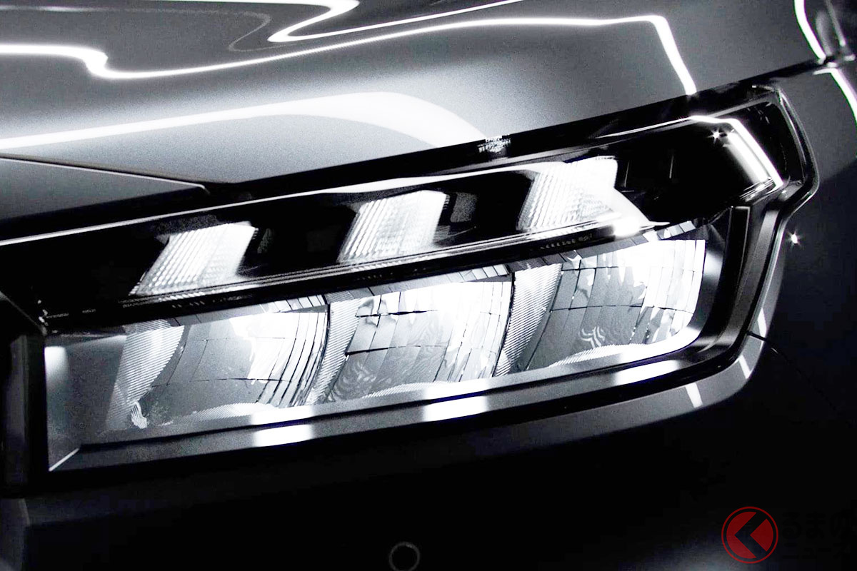 スズキ・イタリアが公式SNSで公開した新型車のティザー画像