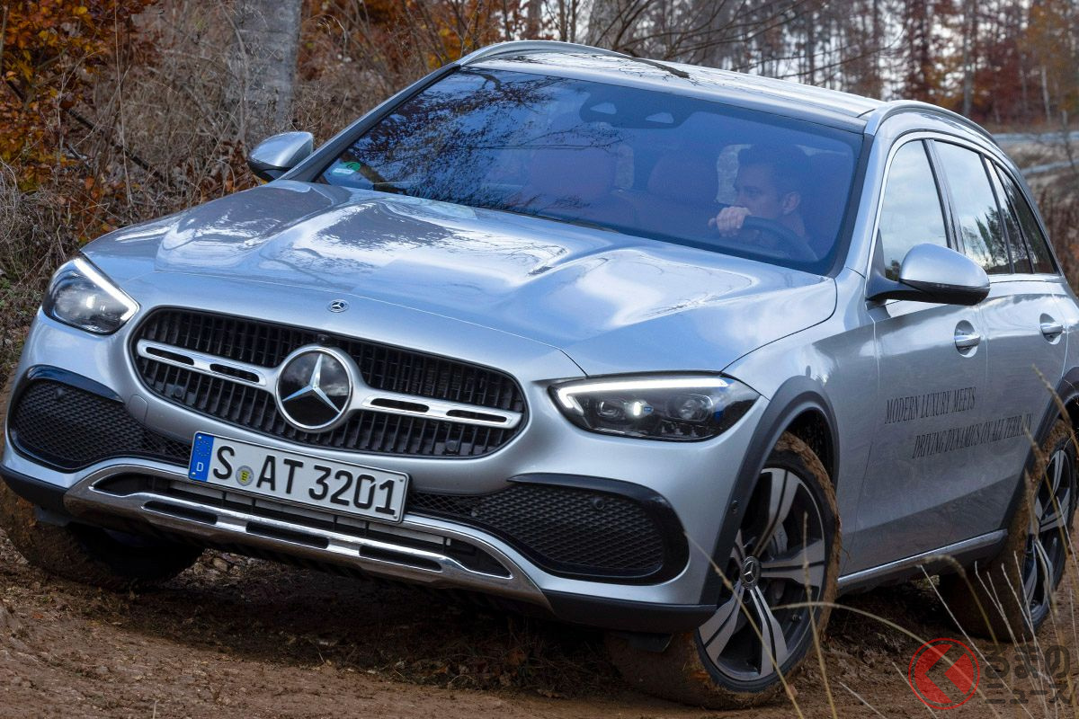 メルセデス新型「Cクラス オールテレイン」のオフロードの走り