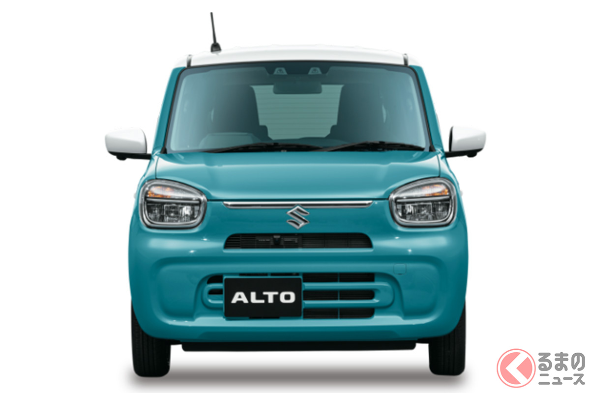 マイルドハイブリッドを初採用する新型「アルト」はSNSでは好評する声も多いが、MT廃止に落胆する声も見受けられる