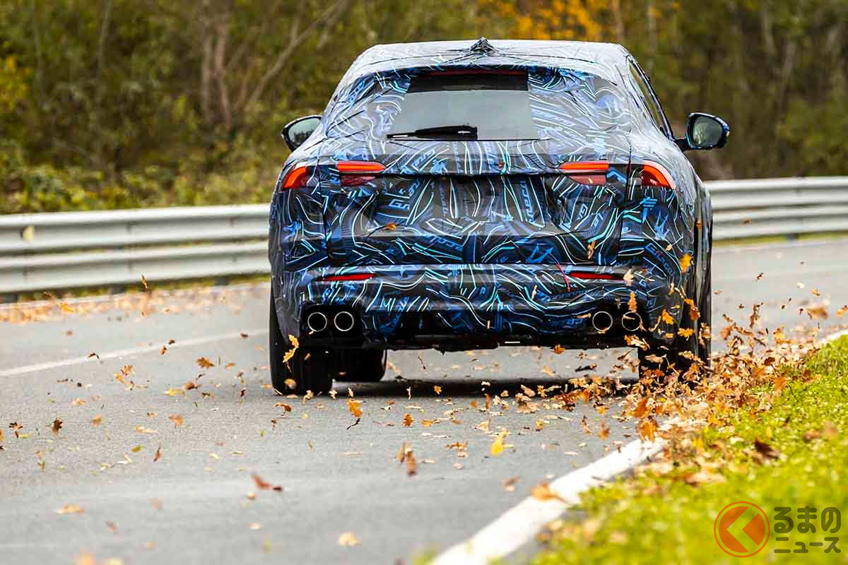 マセラティの新SUV「グレカーレ」プロトタイプの走り