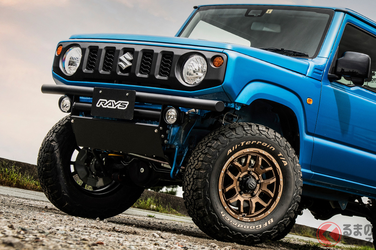 TEAM DAYTONA「F6boost」を装着したスズキ「ジムニー」