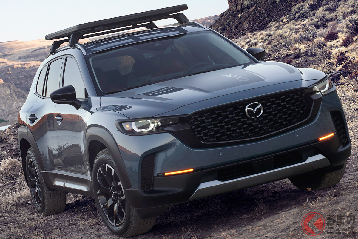 オフロード志向やアウトドア志向を持つユーザーをターゲットとしたマツダ新型SUV「CX-50」