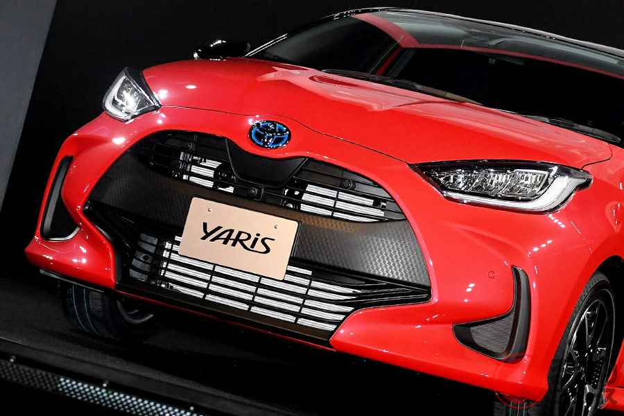 トヨタ一人勝ちをけん引するコンパクトカーの「ヤリス」