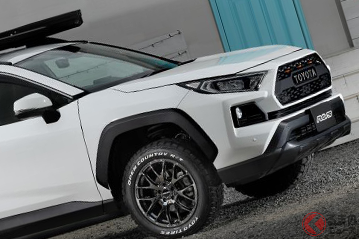 HOMURA「2X7FA」を装着したトヨタ「RAV4」