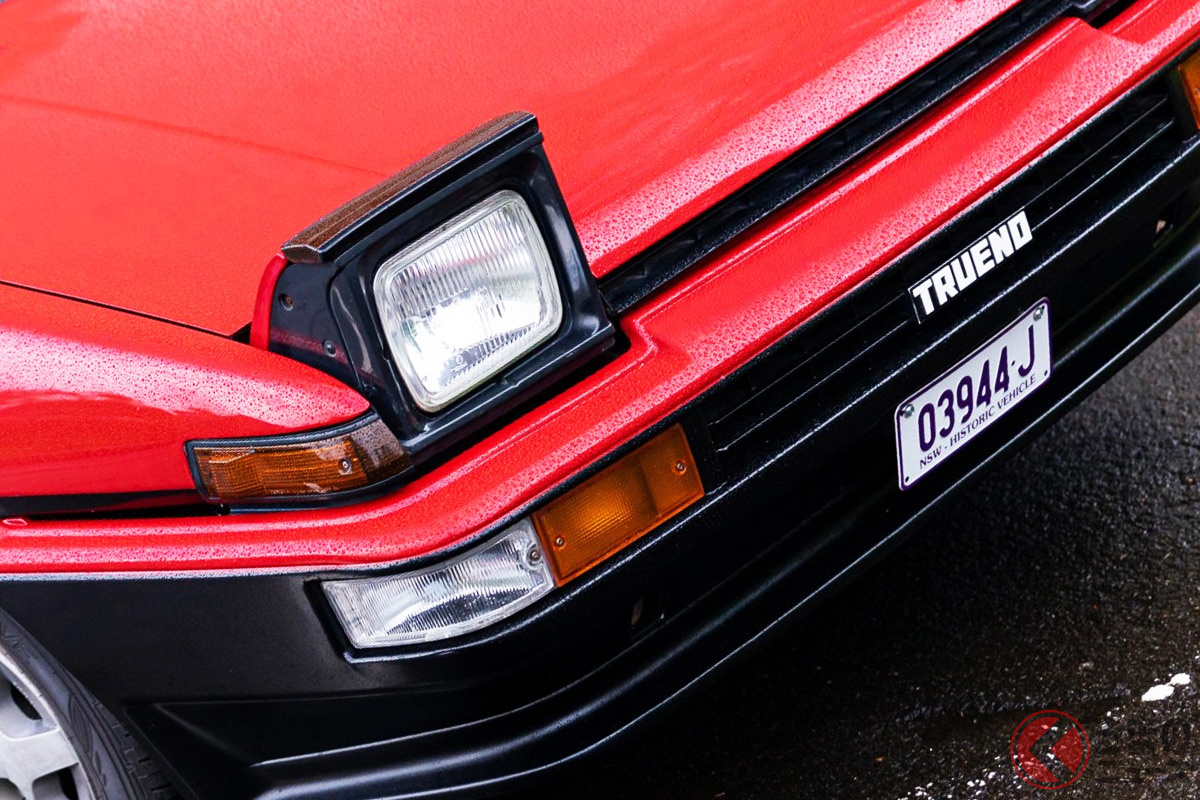 状態は意外とイイ？ 1985年式のトヨタ「スプリンタートレノ（AE86型）」がオーストラリアから出品された（Photo：CollectingCars）