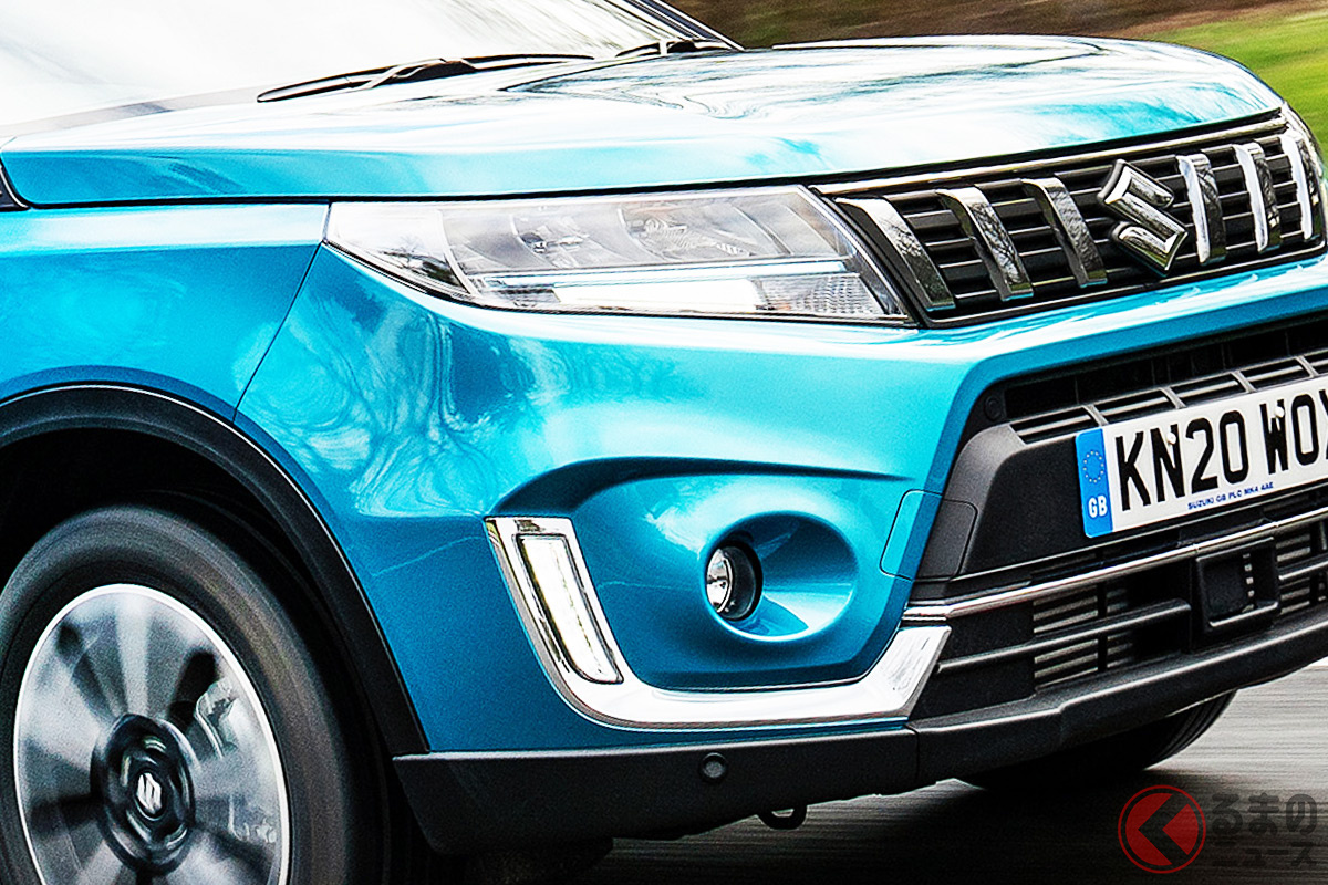 スズキの新型SUV「ビターラ ハイブリッド」はイカすフロントデザインを採用!(画像は欧州仕様)