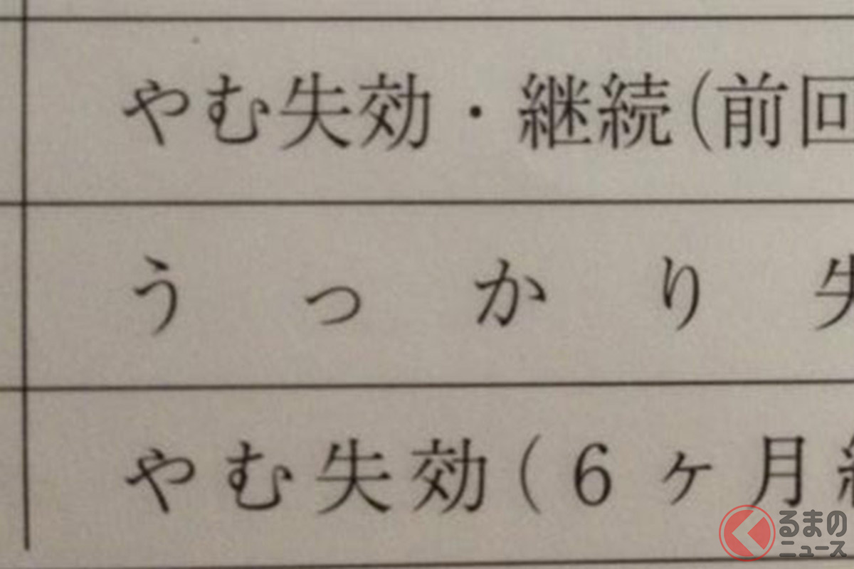 あなたは大丈夫? 気をつけたい「うっかり失効」とは